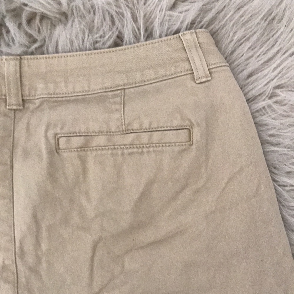 ❤️3X20 a.n.a Twill Shorts Women's Tan Chino Shorts | 6 - Picture 7 of 12